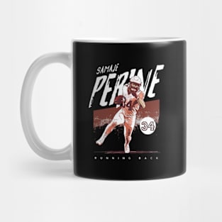 Samaje Perine Cincinnati Grunge Mug